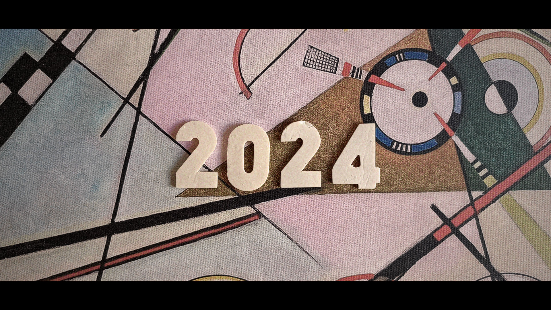 Happy new year, 2024, año nuevo, gif, stop motion